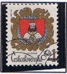 Stamps Czechoslovakia -  Escudo de Milevsko