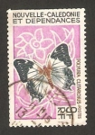 Stamps New Caledonia -  mariposa, polyura clitarchus