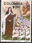 Stamps Colombia -  SANTA TERESA DE JESUS