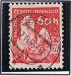 Stamps Czechoslovakia -  Karlstejn