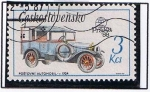 Stamps Czechoslovakia -  Postovni automovil 1924