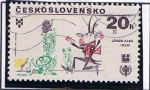 Stamps Czechoslovakia -  Janos Kass