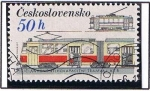 Sellos de Europa - Checoslovaquia -  Trenes