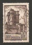 Stamps France -  donjon,  castillo de vincennes