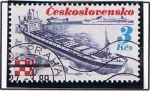 Stamps Czechoslovakia -  Barco