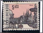 Stamps Czechoslovakia -  Prana