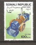 Sellos del Mundo : Africa : Somalia : Retrospectiva del automovil.