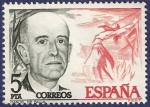 Stamps Spain -  Edifil 2380 Manuel de Falla 5