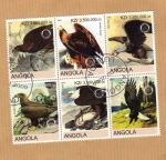 Stamps Africa - Angola -  Rapaces