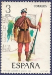 Stamps Spain -  Edifil 2383 Cabo 2º de infantería 3