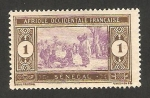 Stamps Senegal -  marcha indígena