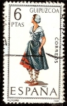 Stamps Spain -  Guipuzcoa