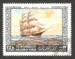 Stamps Yemen -  cuadro de william j. aylward