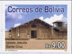 Sellos del Mundo : America : Bolivia : Iglesia Jesuita en Santa Cruz