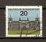 Stamps Germany -  DBP / Capitales / Berlin