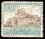 Sellos de Europa - Espa�a -  Castillo de Peñiscola - Castellón