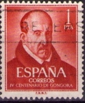 Stamps Spain -  IV Centenario de Gongora