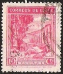 Stamps Chile -  CENTENARIO DESCUBRIMIENTO DE CHILE - AGRICULTURA