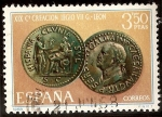 Sellos de Europa - Espa�a -  XIX Centenario de la Legio VII Gémina fundadora de León - Moneda de Galba