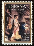 Stamps Spain -  Nacimiento - Fiori da Urbino