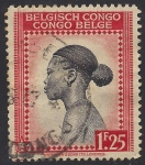 Sellos de Europa - Blgica -  Mujer del Congo.