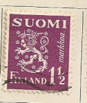 Stamps Europe - Finland -  Escudo