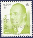 Stamps Spain -  Edifil 3793 Serie básica 4 Juan Carlos I 0,24