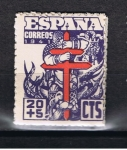 Stamps Spain -  Edifil  949  Pro Tuberculosos.  