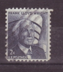 Stamps United States -  Frank Lloyd Wright