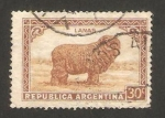 Stamps Argentina -  ganadería lanar, un carnero