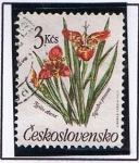 Stamps Czechoslovakia -  Flores