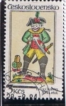 Stamps Czechoslovakia -  Naipes