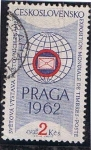 Stamps Czechoslovakia -  Praga 1962