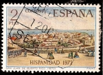 Stamps Spain -  Hispanidad. Puerto Rico. Vista de San Juan de Pueto Rico