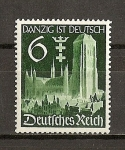 Stamps Europe - Germany -  III Reich / Retorno de Dantzig