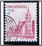 Stamps Czechoslovakia -  Usti nad Laben