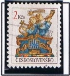 Stamps Czechoslovakia -  Musicos