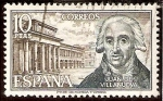 Stamps Spain -  Juan de Villanueva