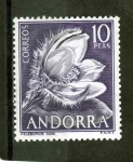 Stamps Andorra -  Flores