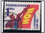 Stamps Czechoslovakia -  Bandera