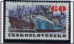 Stamps Czechoslovakia -  Barcos