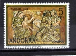 Stamps Andorra -  navidad