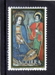 Stamps Andorra -  mavidad