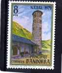 Stamps Andorra -  navidad