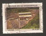 Stamps Bolivia -  Bolivia en su desarrollo, mina de santa isabel