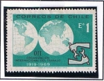 Stamps Chile -  Organizacion Internacional del Trabajo