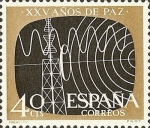 Stamps Spain -  XXXV año de paz española