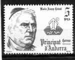 Stamps Andorra -  Copricipes