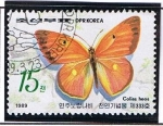 Sellos de Asia - Corea del norte -  Colias  heos