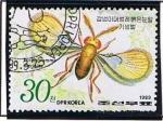 Stamps North Korea -  Aichogramma